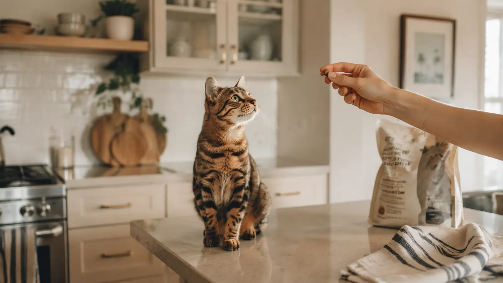 How to Improve Your Cat's Breath With Daily Dental Treats