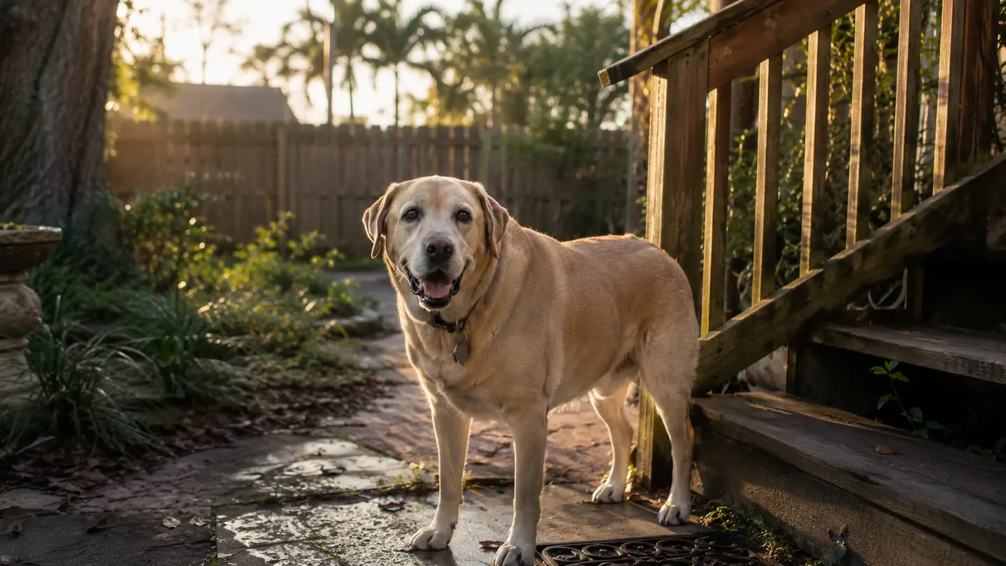 How I Got My Stiff Old Dog Back on His Feet